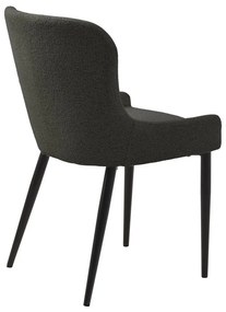 Tmavosivá jedálenská stolička Ontario – Unique Furniture