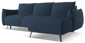 Modrá rohová pohovka (pravý roh) Malie – Makamii