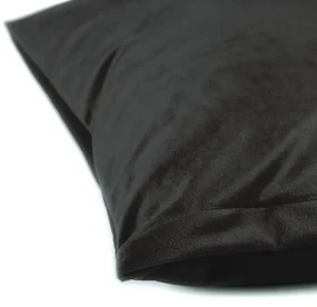 Biante Zamatová obliečka na vankúš Velvet Prémium SVP-014 Čiernozelená 30 x 50 cm