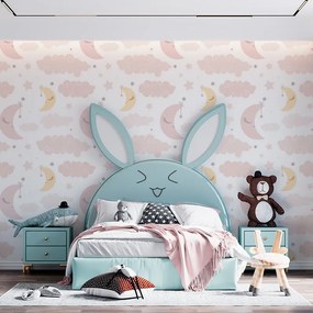 Sablio Tapeta Mesiačiky a obláčiky - 336x220 cm
