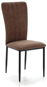 Hnedé jedálenské stoličky v súprave 4 ks Holly – Marckeric