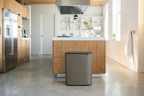 Brabantia BO Touch Bin 60L platinová