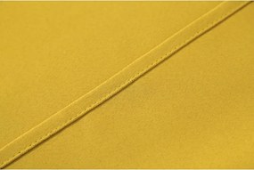 Žltý záves OXFORD 140x250 cm Zavesenie: Kovové krúžky