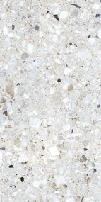 Dlažba Terazzo Silver 120x60 R BA 7 mm