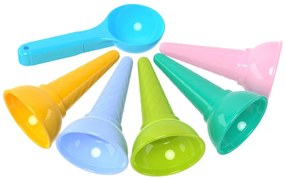 LEAN TOYS Sada farebných formičiek na kornúty na zmrzlinu 6221