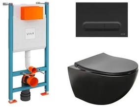 Závesný wc set Vitra Sento do ľahkých stien / predstenová SIKOVSB2