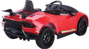 LEAN CARS Lamborghini Huracan Červená batéria