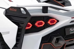 Elektrické autíčko Lamborghini SIAN biele