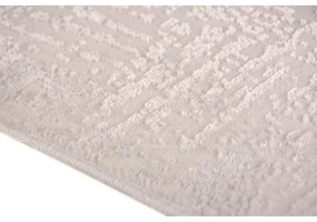 Krémovobiele bavlnené nášľapy na schody v súprave 16 ks 25x65 cm Milano Beyaz – Vitaus