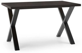 Rozkladací jedálenský stôl ARTEM tmavý betón Rozmer stola: 120/220x80cm