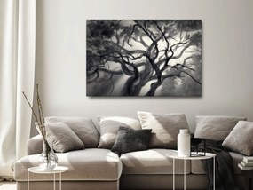 Artgeist Obraz - Lighted Branches (1 Part) Wide Veľkosť: 30x20, Verzia: Na talianskom plátne