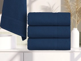 Uterák CLARYSSE ELEGANCE 60x110 cm tmavo modrý, 100% bavlna