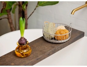 Drôtený kovový košík ø 22x8 cm Inu – Zone