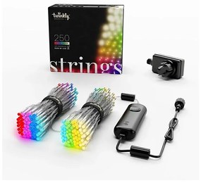 Twinkly TWS250SPP-TEU - LED RGBW Vonkajšia vianočná reťaz 250xLED 23,5m IP44 Wi-Fi