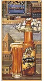 Ceduľa značka Beer Shipyard