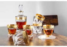 BOHEMIA QUADRO RICH GOLD WHISKY SADA 1+6 KS