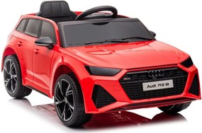 LEAN CARS Elektrické autíčko Audi RS6 BRD-2118 červené