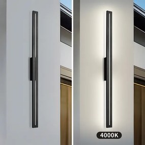 Brilagi - LED vonkajšie nástenné svietidlo LINEO LED/24W/230V 4000K IP65 čierne