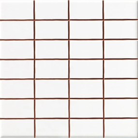 Obklad Vilar Albaro precorte white 20x20 cm lesk PRECO255WHL