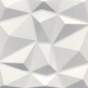 Stropné panely 3D XPS 0001, rozmer 50 cm x 50 cm, DIAMANT biely, IMPOL TRADE