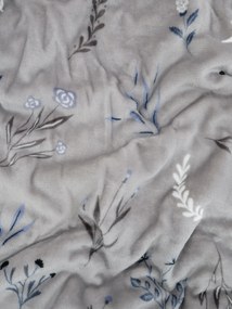 Baránková deka mikroplyš Exclusive 150 × 200 cm – Chloe sivá