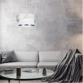 Luster na lanku RESSA 1xE27/60W/230V krémová