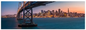 Obraz na plátne - San Francisco - panoráma 5923A (105x35 cm)