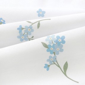 Goldea prestieranie na stôl 100% bavlnené plátno - nezábudky - sada 2ks 30 x 40 cm