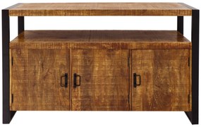 furniture-nabytek.cz - Rustikálna komoda z mangového dreva 140x90x45
