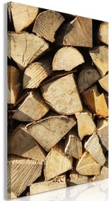 Artgeist Obraz - Beauty of Wood (1 Part) Vertical Veľkosť: 40x60, Verzia: Na talianskom plátne