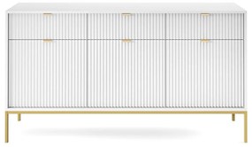 Komoda Nova biela se zásuvkami (KSZ154)