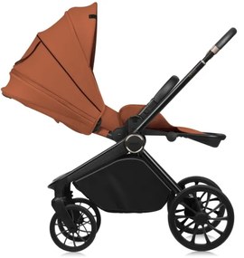 Lionelo - Športový kočík MIKA PLUS hnedo-rezavý