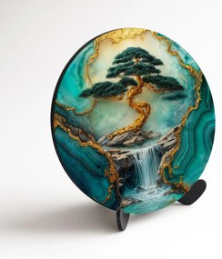 DUBLEZ | Mramorový strom života - Vodopád