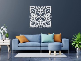 drevko Drevená Mandala Prepojenie Rozmer obrazu: 32,5 x 32,5 cm, Farba dekorácie: Čierna