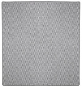 Kusový koberec Nature platina štvorec, 300x300, šedá, chodba / predsieň, Timzo