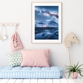 Plagát - Hora pod hviezdnou oblohou (A4)