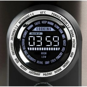 domo DO42707PP multifunkčný tlakový a pomalý hrniec