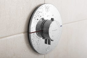 Hansgrohe ShowerSelect Comfort S, termostat pod omietku pre 2 spotrebiče s EN1717, chrómová,  HAN-15556000