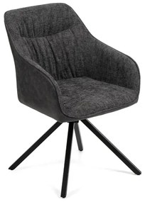 Jedálenská stolička LOREN tmavo šedá