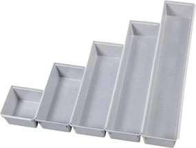 Organizér do šuplíka Pepe 30x15 cm, šedý