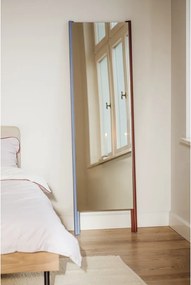 Stojacie zrkadlo s dreveným rámom 49x166 cm Lun – noo.ma