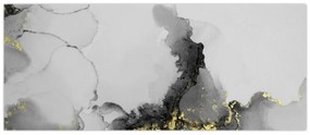 Obraz - Atramentové umenie (120x50 cm)