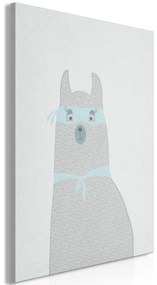 Artgeist Obraz - Mysterious Lama (1 Part) Vertical Veľkosť: 40x60, Verzia: Na talianskom plátne