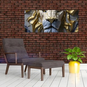 Obraz - Levia hlava (120x50 cm)