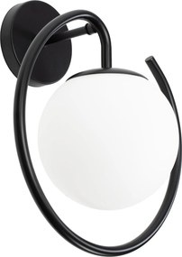 Toolight Toolight, nástenné svietidlo APP1152-1W, čierna-biela, OSW-40006