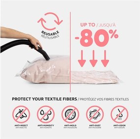 Vákuové vrecia v súprave 2 ks Premium Valve S – Compactor