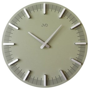 Dizajnové nástenné hodiny JVD HC401.3 zelená