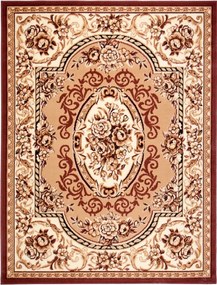 TA Koberec F739A TMAVOBÉŽOVÝ ATLAS PP Rozmer: 130x190 cm