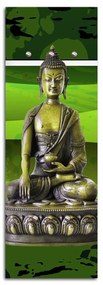 Gario Vešiak na stenu Green Buddha Rozmery: 30 x 90 cm