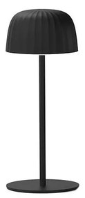 LED Stmievateľná vonkajšia nabíjacia stolná lampa VIVIEN LED/3W/5V 2700K IP54 čierna
